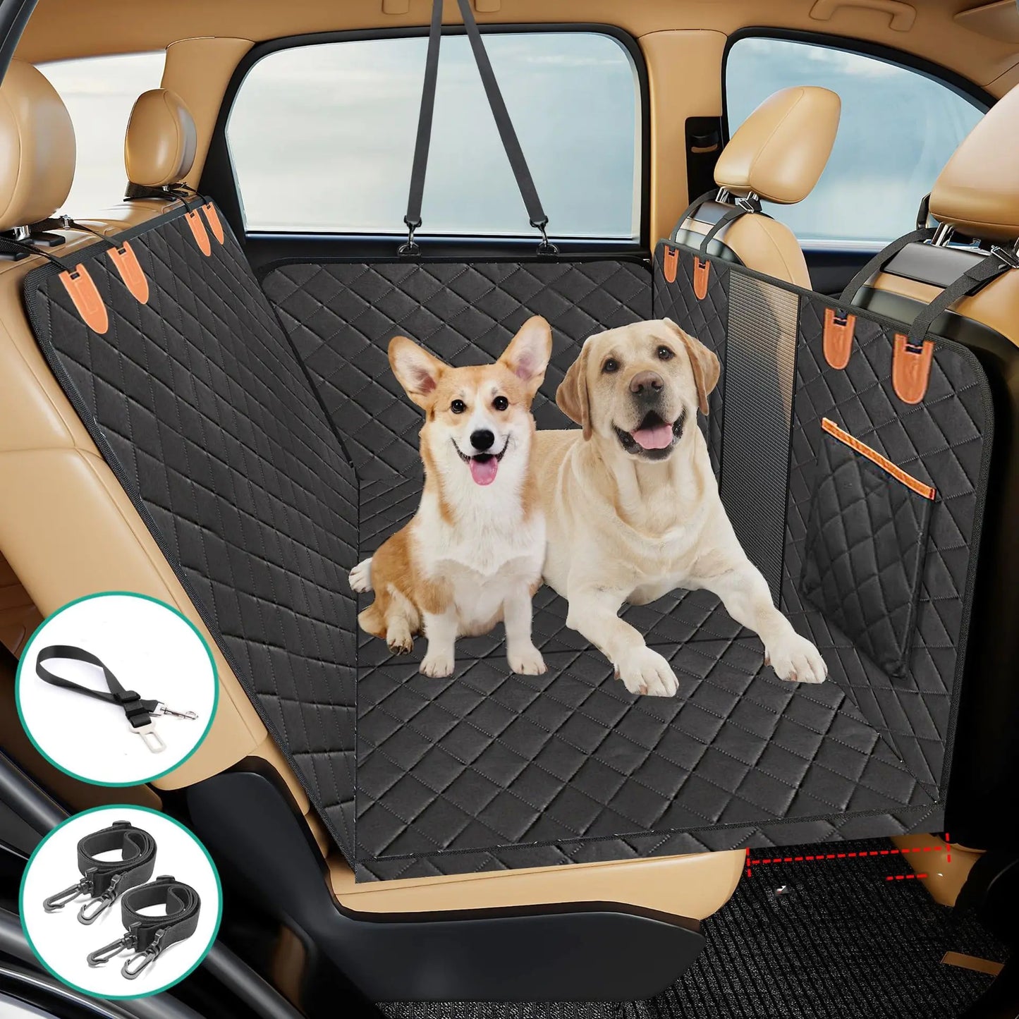 Heat Load Bearing Pet Pad for Car Seat Cover